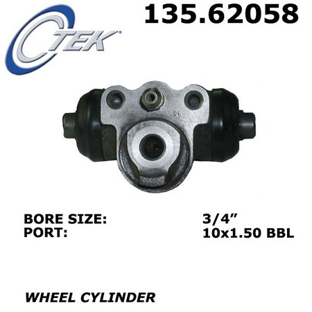 Centric Parts CTEK Wheel Cylinder, 135.62058 135.62058